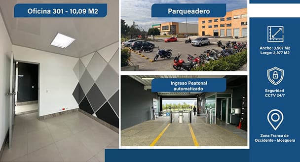 venta oficinas en zona franca
